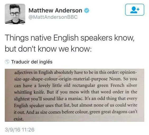 As a native English speaker, I've never thought about this, but it's totally true_